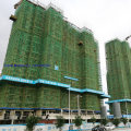 HDPE 140GSM Green Color Construction Safety Net, High Strength, Fireproof, Dustproof and Anti-Noise